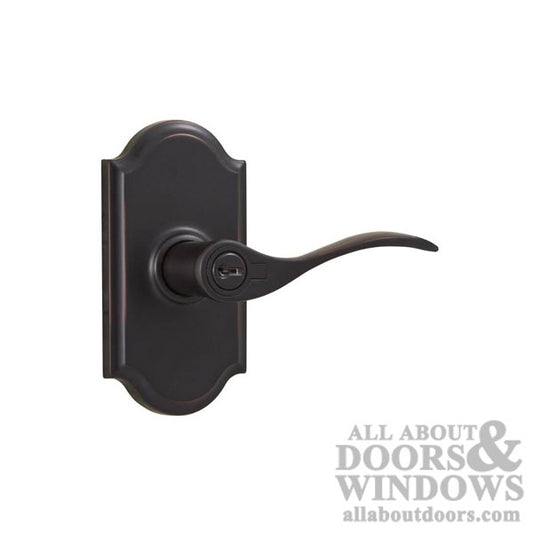 Weslock RH Bordeau Premiere Entry Lock w/ Adjust. Backset & Full Lip Strike Oil Rubbed Bronze