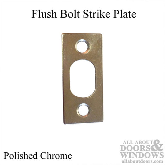Flush Bolt Strike - 1-15/16 x 7/8