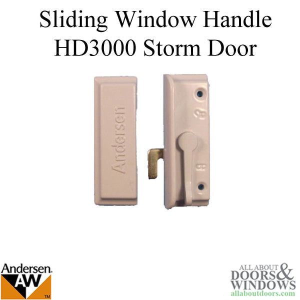 Sliding Window Handle for HD 3000 Storm Door - Sliding Window Handle for HD 3000 Storm Door