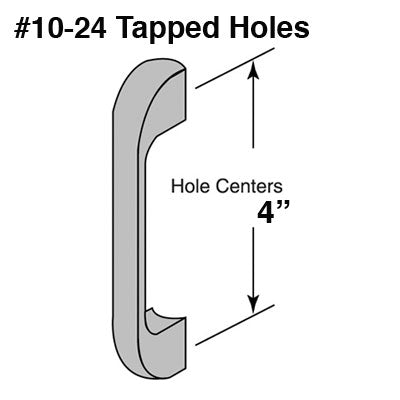 Door Pull - 3-1/2 Inch or 4  Hole Centers