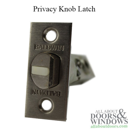 Privacy Knob Latch - Chrome