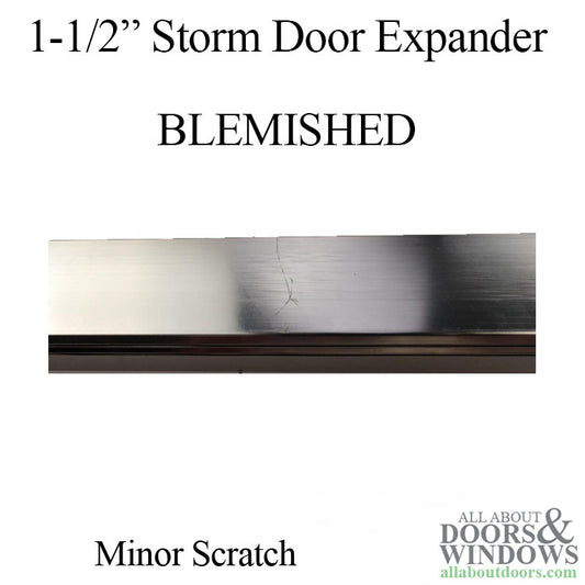 Bemished Expander, 1-1/2 inch 2 Sweeps, 35-1/16 Length - Satin Nickel