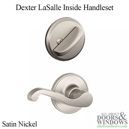 Dexter LaSalle JH59-619 Left Hand Inside Handleset - Satin Nickel