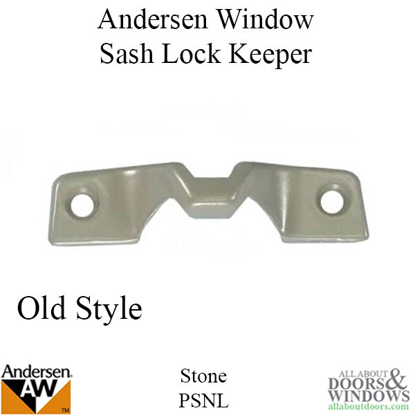 Old Style Andersen Keeper Only  With Cut Out for Grille - Stone - Old Style Andersen Keeper Only  With Cut Out for Grille - Stone