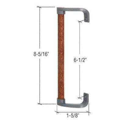 Pull Handle 6-3/8 to 6-1/2 Adj. - Alum - Pull Handle 6-3/8 to 6-1/2 Adj. - Alum