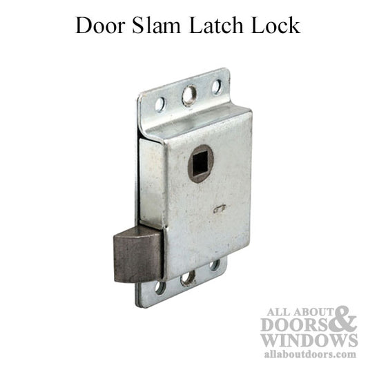Door Slam Latch Lock Assembly