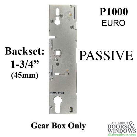 P1000 Passive Gearbox only 45/92, Euro Cylinder