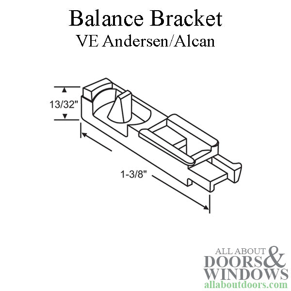 Balance Bracket, VE Andersen/Alcan - Balance Bracket, VE Andersen/Alcan