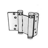 Double Acting Hinge, 2 inch - Gold Spray
