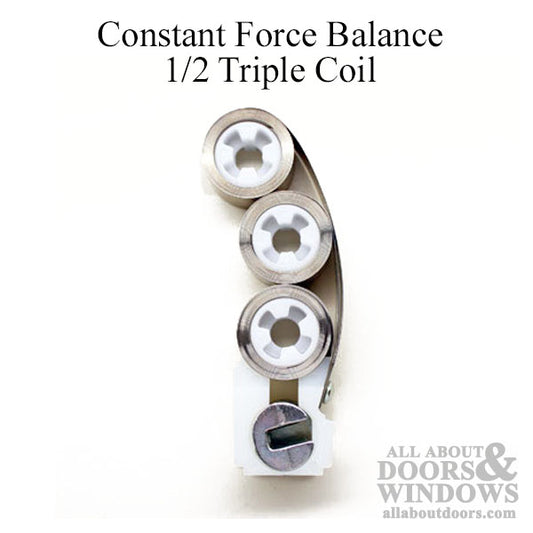 Constant Force Balance 1/2 Triple Coil