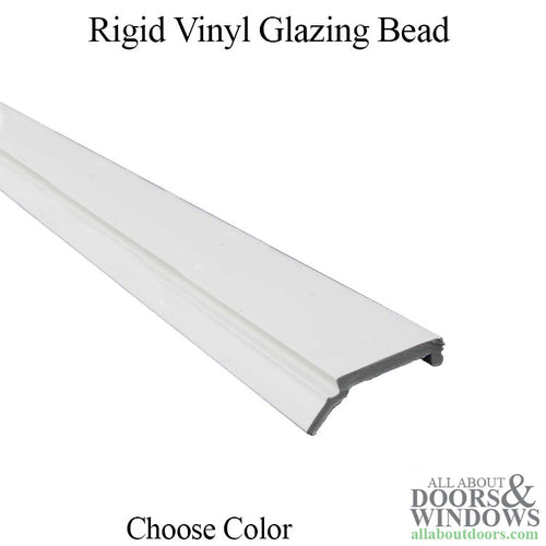 Glazing Bead, 3 line Shape, Rigid Vinyl Milgard Vinyl 14’ - Glazing Bead, 3 line Shape, Rigid Vinyl Milgard Vinyl 14’