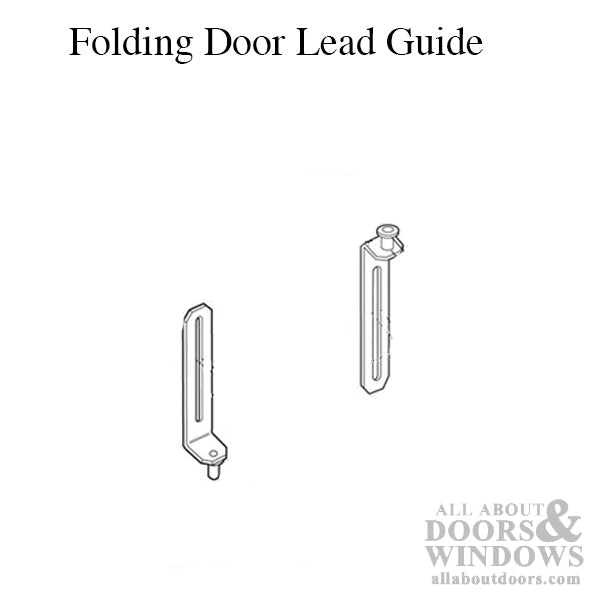 Lead Door Guide for Folding Door - Top & Bottom - Lead Door Guide for Folding Door - Top & Bottom