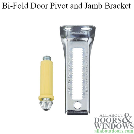 Bottom Pivot and Jamb Bracket set; Bi-Fold door