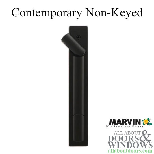 Blemished Marvin Contemporary Non-Keyed Handle, Ultimate Sliding French Door Handle