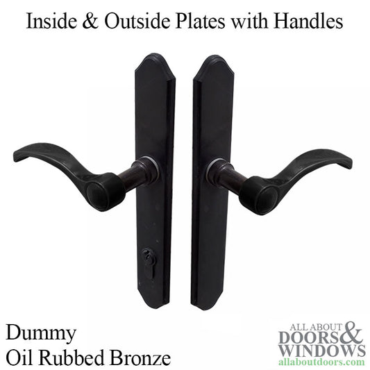 Dummy pair, Munchen 112 / 374 Fixed - Oil Rubbed Brass