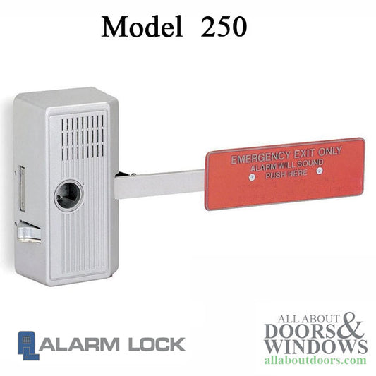 Alarm Lock 250x28  Exit Alarm w/ Paddle