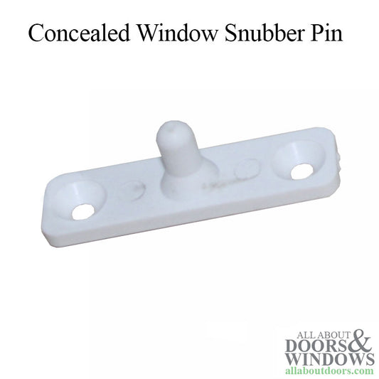 Concealed Window Snubber Pin, Plastic
