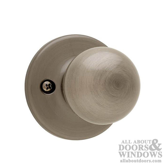 Kwikset 488P-15A Polo Single Dummy Lock Antique Nickel Finish