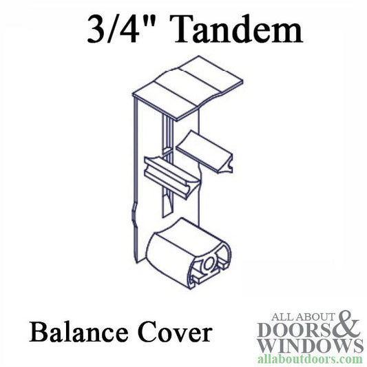 Omega 985 Centurion 3/4" balance cover - Tandem Support