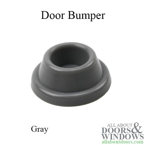 Door Bumper - Self-Sticking - Gray - Door Bumper - Self-Sticking - Gray