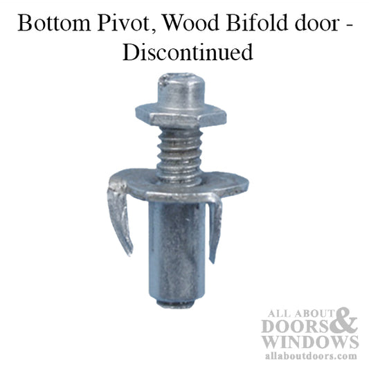 Bottom Pivot, Wood Bifold door - Discontinued