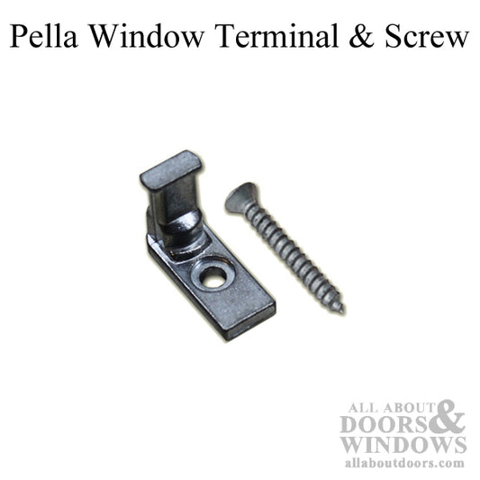 Pella Window Terminal and Screw