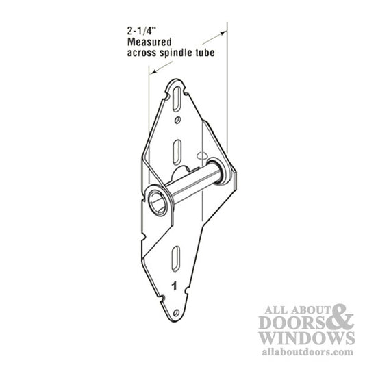 Garage Door Hinge - No.1 and Center - Medium Duty