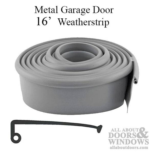 Weatherstrip - Metal Door - 16 Foot - Weatherstrip - Metal Door - 16 Foot