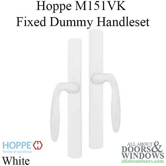 Hoppe HLS 9000 Sliding Door, Verona M151VK/2165N, Fixed Dummy - White