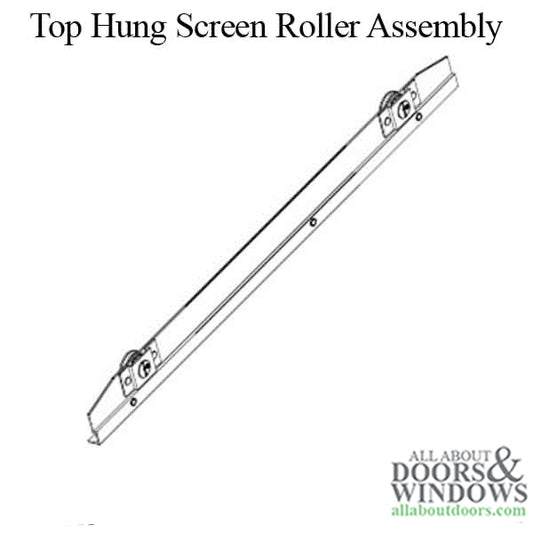 Marvin Top Hung Screen Roller Assembly, 35-13/16" - Stone White