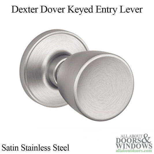 Dexter Byron J10-630 Passage Knob - Satin Stainless Steel