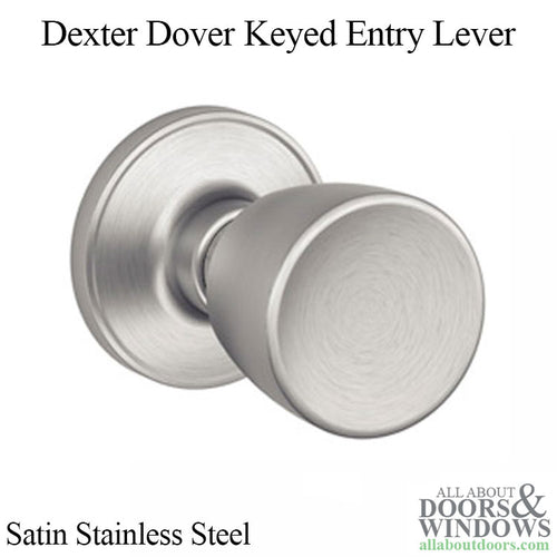 Dexter Byron J10-630 Passage Knob - Satin Stainless Steel - Dexter Byron J10-630 Passage Knob - Satin Stainless Steel