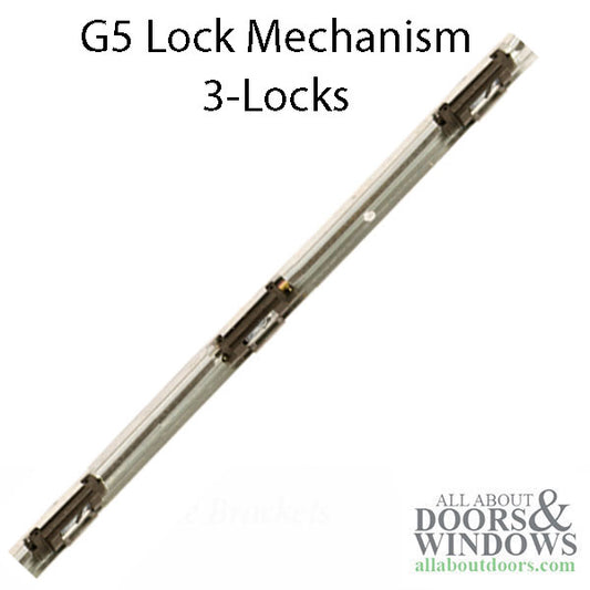 Andersen  3-Lock mechanism, G5 Active Gliding window