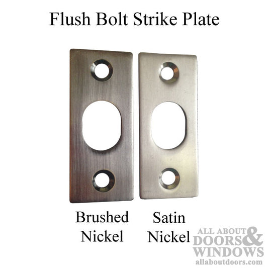 Flush Bolt Strike - 15/16 x 2-3/16