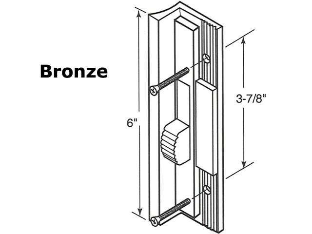 Inside pull and Actuator - Bronze - Inside pull and Actuator - Bronze