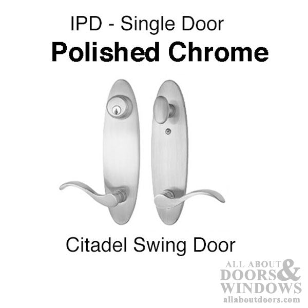 Peachtree IPD Citadel Swing Hardware - Polished Chrome - Peachtree IPD Citadel Swing Hardware - Polished Chrome