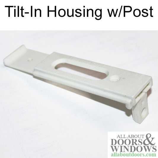 Thermalgard/Seasonall Tilt-in Housing, with Post Plastic - White