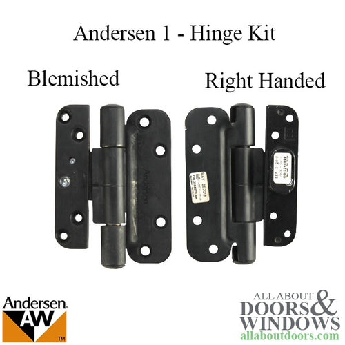 Blemished - 1 Hinge Kit, 2005-Present Andersen FWH Right Hand Door - Oil - Blemished - 1 Hinge Kit, 2005-Present Andersen FWH Right Hand Door - Oil