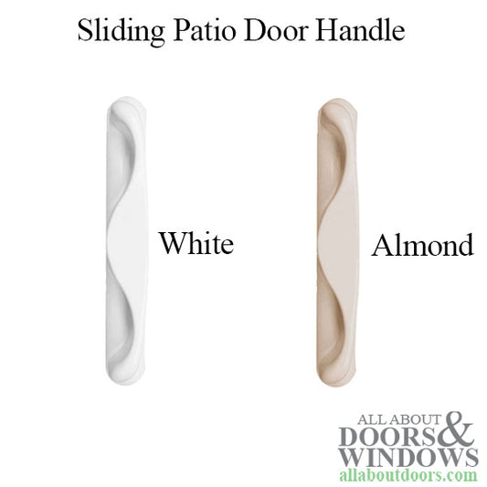 Outside Pull Handle for Sliding Patio Door, No Key Hole