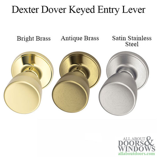 Dexter Byron J10-630 Passage Knob - Satin Stainless Steel - Dexter Byron J10-630 Passage Knob - Satin Stainless Steel