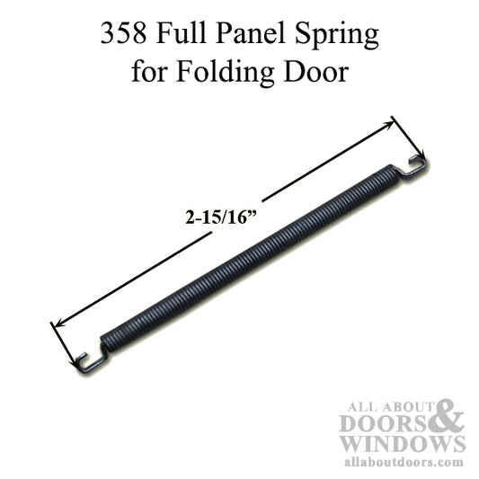 Discontinued - 358 Full Panel Spring for Folding Door