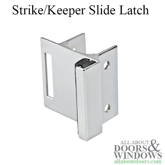 Strike / Keeper Slide Latch Inswing Door