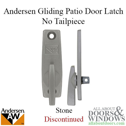 Anderson Inside Patio Door Latch - Stone