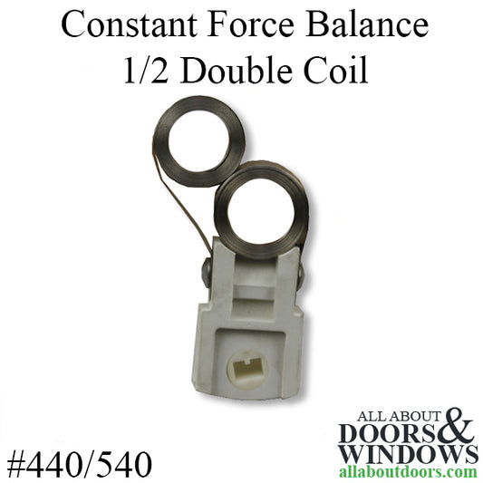 Constant Force Balance 1/2 Double Coil, #440 / 540