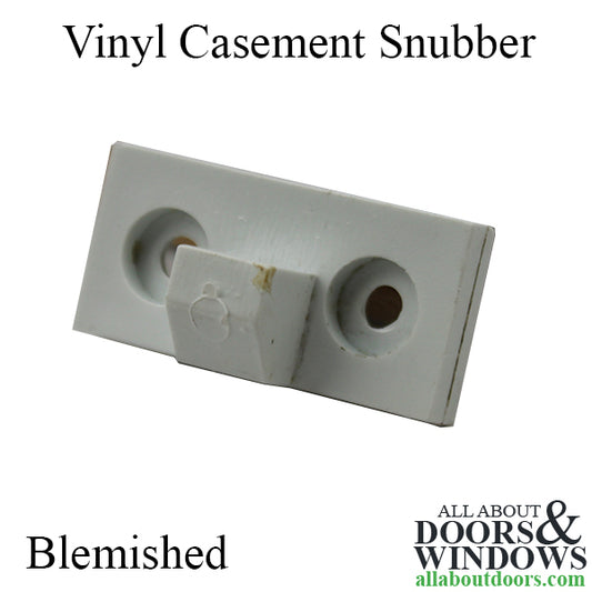 Blemished Vinyl Casement Snubber - White