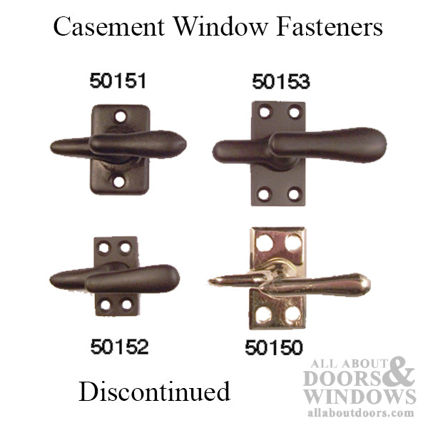 Discontinued Casement Window Fastener, Sash Lock - Discontinued Casement Window Fastener, Sash Lock