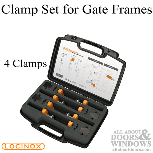 Clamp Set for Gate Frames - 4 Clamps
