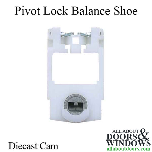 Pivot Lock Balance Shoe, 1-1/4 x 2  x 1/2, Die Cast Cam, Winterseal