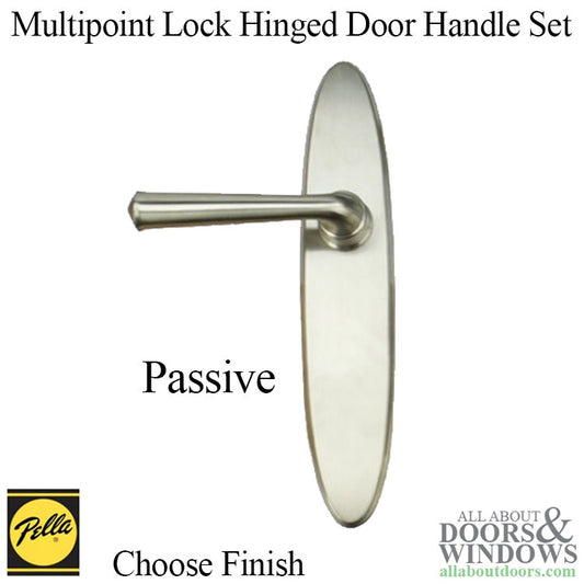 Pella Locus Hinged Door Passive Handle Set Trim for Multipoint Lock