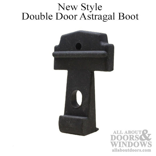 Astragal part-rubber boot, Therma-Tru Double Door - Black